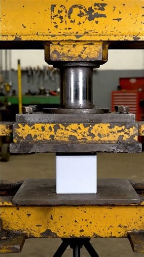 Hydraulic Press vs Lead Acid Battery Will It Explode 💥 Oddly Satisfying Destruction