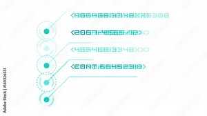 4k numbers scrolling across the screen,finance digital tech data background,abstract computer data code typing on screens.