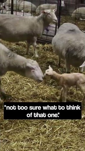 #shorts | Sheepishly Me SHORTS | MAMA IS SCARED OF HER LAMB!?😱