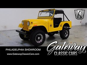 1960 Jeep Willys CJ5 #1250-PHY Gateway Classic Cars of Philadelphia