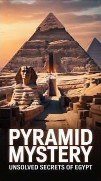 The Mystery of the Egyptian Pyramids | How Were They Really Built? #scanpyramids #ancientegypt