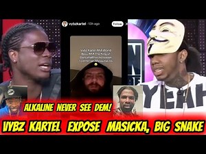 Masicka Always Dissing Alkaline For Hype & Clout, Vybz Kartel Exposes Masicka BIG FAT SNAKE!!