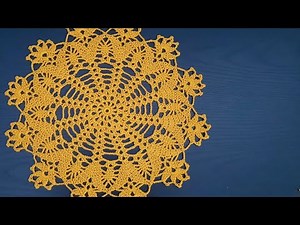 Tutorial doily rajut || Doilies crochet || motif30
