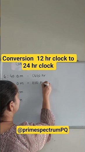 Conversion 12 hr clock to 24 hr clock