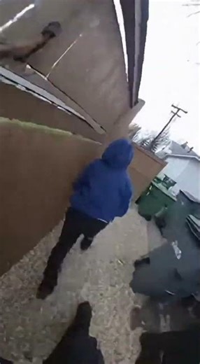 Kid's Epic Cop Run After Wild Car Ride