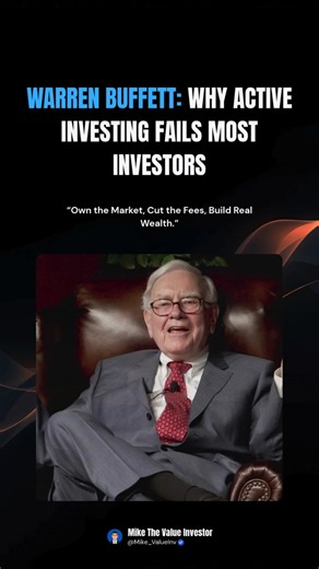 Warren Buffett: Why Active Investing Fails Most Investors
