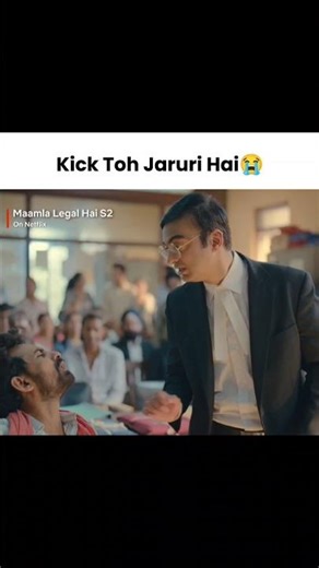 Kick to mili hi nhi 😭😂|| Maamla legal hai S2|| #shorts #funny #maamlalegalhai