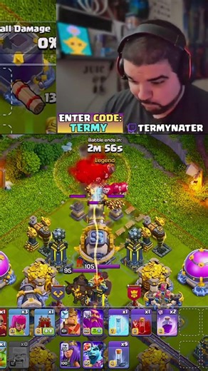 BRO PUT EVERY SINGLE AIR TRAP IN THIS CORNER!🔥(Clash Of Clans)