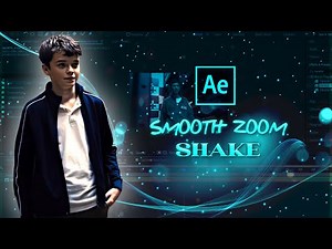 Smooth Zoom + Shake Tutorial | After Effects Tutorial | Beginner's Guide