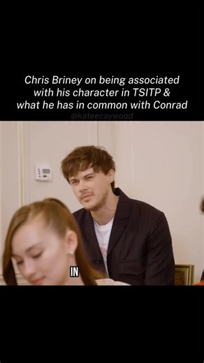 I loved hearing @chrisbriney_ talk about his process on bringing Conrad to life and whether he feels he relates to him. Special thank you to our favorite guy with a movie camera, @reece for this interview! 🙌🏼 #thesummeriturnedpretty #tsitp #chrisbriney #conradfisher | Katee Caywood