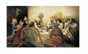 Last Supper Canvas Wall Art,last Supper Print Arts,jesus and Disciples,dinning Room Decor,christian Wall Art Decor,modern Wall Art Prints - Etsy
