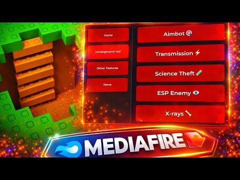 GUERRA SUBTERRÂNEA 😱 SCRIPT OP + LINK MEDIAFIRE (Roblox)