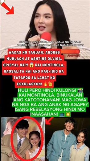 ANDRES MUHLACH AT ASHTINE OLVIGA, MAG-JOWA NA?! 😱 KAI MONTINOLA, NAG-REVEAL! 🔥💍 #ANDRES #ASHTINE