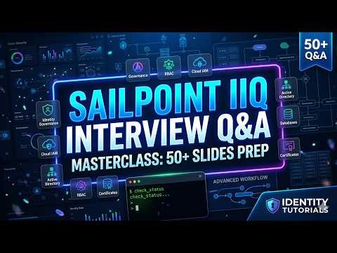 50 Important SailPoint IIQ/ISC Interview Questions with Answers