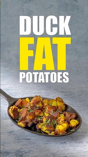 Delicious Crispy Duck Fat Potatoes on the Kamado Joe!