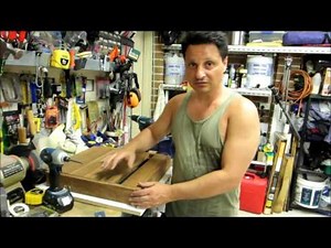 How to make an outdoor timber seat and pool pump cover