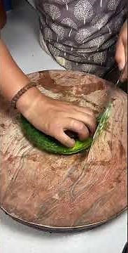 How to cut a cucumber