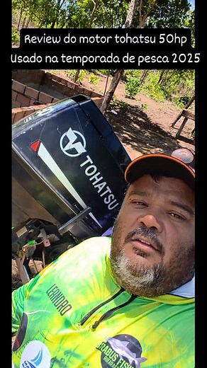 Review do motor tohatsu 50hp usado na temporada de pesca 2025 | Brabus fishing