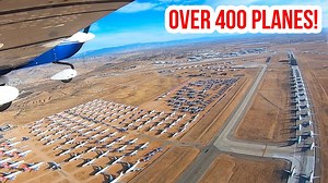 I took a flight to Victorville, to see the place where over 400 airliners are currently parked up, waiting for travel to resume. | Noel Philips