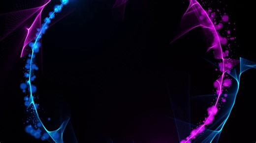 Intro, Circles, Flash. Free Stock Video