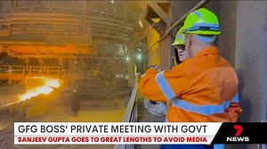 Whyalla steelworks boss Sanjeev Gupta has gone to great lengths to avoid the media during a brief trip to Adelaide. The British billionaire flew in and out in the blink of an eye. Download the 7NEWS app: https://7news.link/7NEWSapp #saparli #7NEWS | 7NEWS Adelaide