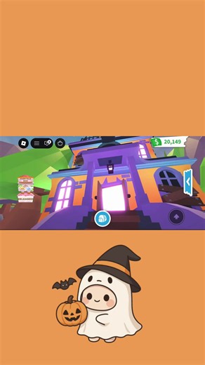 Halloween grinding house build for Adopt Me (2 days)