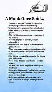 A Monk Once Said… | Advanced Life Skills