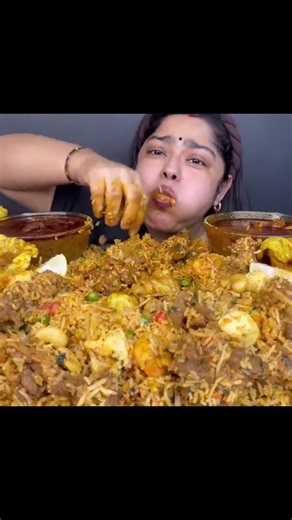 fat biriyani eating ...#mukbang #food #shortvideo #asmr