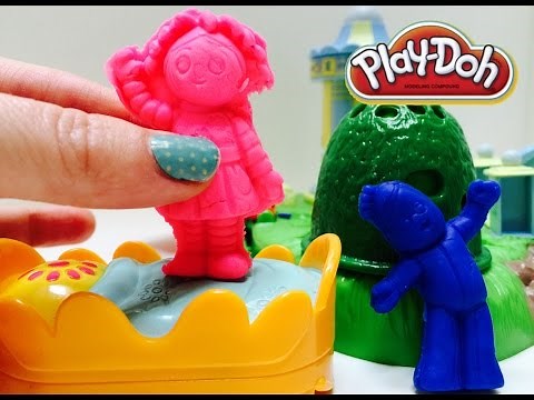 Upsy Daisy and Iggle Piggle PLAY-DOH Characters In The Night Garden