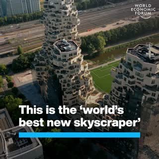 Its jagged design is based on a real-life canyon. Learn more about sustainable buildings: http://ow.ly/Z4eZ50LcUOC #embodiedcarbon #sustainability #netzero Emporis | World Economic Forum