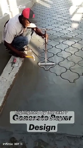 Landscaping/ground surface preparation.