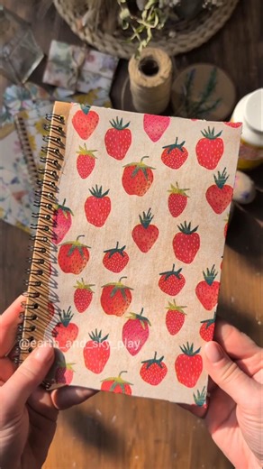 Make your own stationery using your favourite napkins and mod podge! #decoupage #diystationery