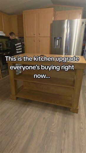 🏡 55” Farmhouse Kitchen Island with Storage – Rustic, Functional, Viral-Worthy Turn your kitchen into the heart of your home with this 55-inch farmhouse kitchen island with storage—the perfect blend of rustic charm, modern function, and serious storage. Designed for busy families, coffee lovers, and anyone craving extra counter space, this stationary kitchen island table instantly elevates your kitchen, dining room, or open-concept space. The extra-large solid countertop gives you room to prep 