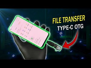 How to copy files from Mobile to OTG Flashdrive|Type-C