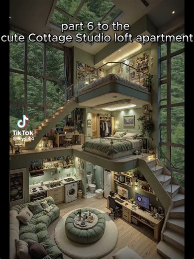 Part 6 Cute Cottage Studio loft apartment #phoenlx_5 #roblox #robloxfypp #fyp #robloxbuilds #robloxianos #rhdancestudio #robloxkpop #robloxgame @roblox