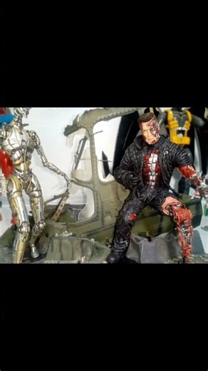 T-850 FINAL BATTLE TERMINATOR 3 #mcfarlanetoys #terminator