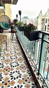 ✨ Balcony Transformation Complete! ✨  Our design firm has worked...