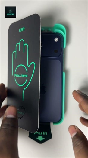 Best Screen Protector? ESR ArmorLite iPhone 17 Pro Max Install 👀🔥#iphone17promax #unboxing #ytshorts