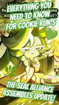 Everything You NEED TO KNOW For OvenBreak's The Seal Alliance Assembles Update! #Shorts #CookieRun
