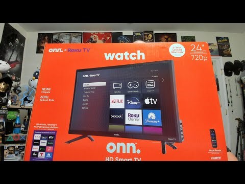 ONN With Roku TV Unboxing