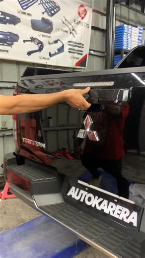 Prolift Tailgate Assist – now on the Mitsubishi Triton! 🚙✨ Cut tailgate weight by up to 95% for a smoother, safer, and effortless open-and-close. Make every lift light work! | Autokarera OffRoad