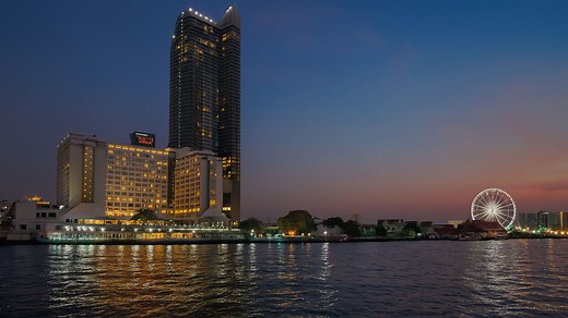 4K Sunset Dinner Cruise in Bangkok | Chao Phraya River Experience, Thailand