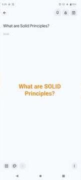 C# Interview 3- What are SOLID Principles?