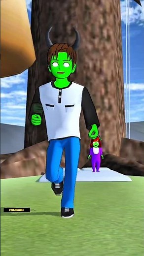 Zombie baby rina asks for a goat🐑#shorts #viral #sakuraschoolsimulator #trending