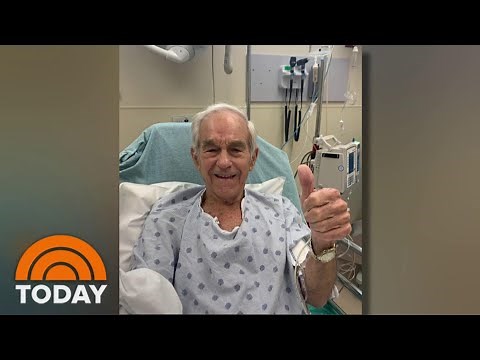 Ron Paul Recovering After Health Scare During A Live Interview | TODAY