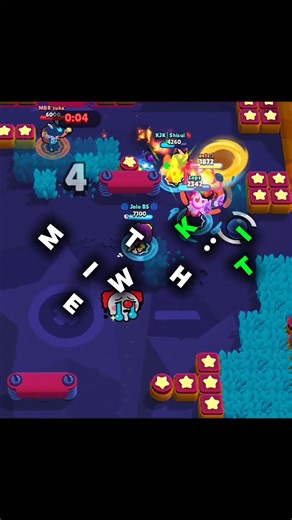 Rzm64 In Brawl Ball VS Me With Kit... #supercell #brawlstars #shorts