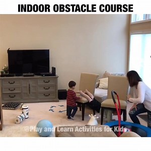 INDOOR OBSTACLE COURSE FOR KIDS is the best way to have fun when it’s yucky outside. 🏃🏼‍♂🏃🏻‍♀🏃🏼‍♂ We had so much fun gathering items from around the house like pillows, chairs, painters tape, a box and a bouncy ball to create our course. What would YOU use in your indoor obstacle course? If you try it, share your pic! 📸 Need some supplies? Bouncy cow ->http://amzn.to/2E2jmhP Painters tape ->http://amzn.to/2DrnRkR By clicking the link above you help keep this Mama stocked in glue, glitter 