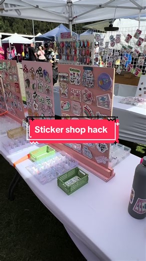 Double Sided Display Ideas for Sticker Shops