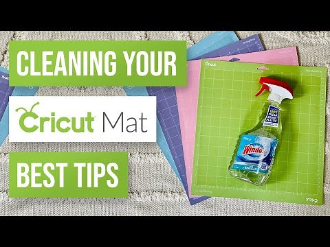 🧽 Cleaning your Cricut Mat - Best Tips