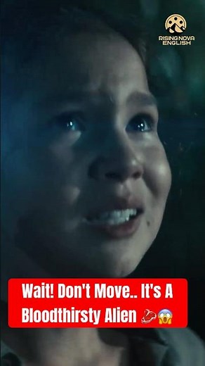 Wait! Don't Move.. It's A Bloodthirsty Alien😱#englishmovies #shorts #ytshorts #horror #movie #viral